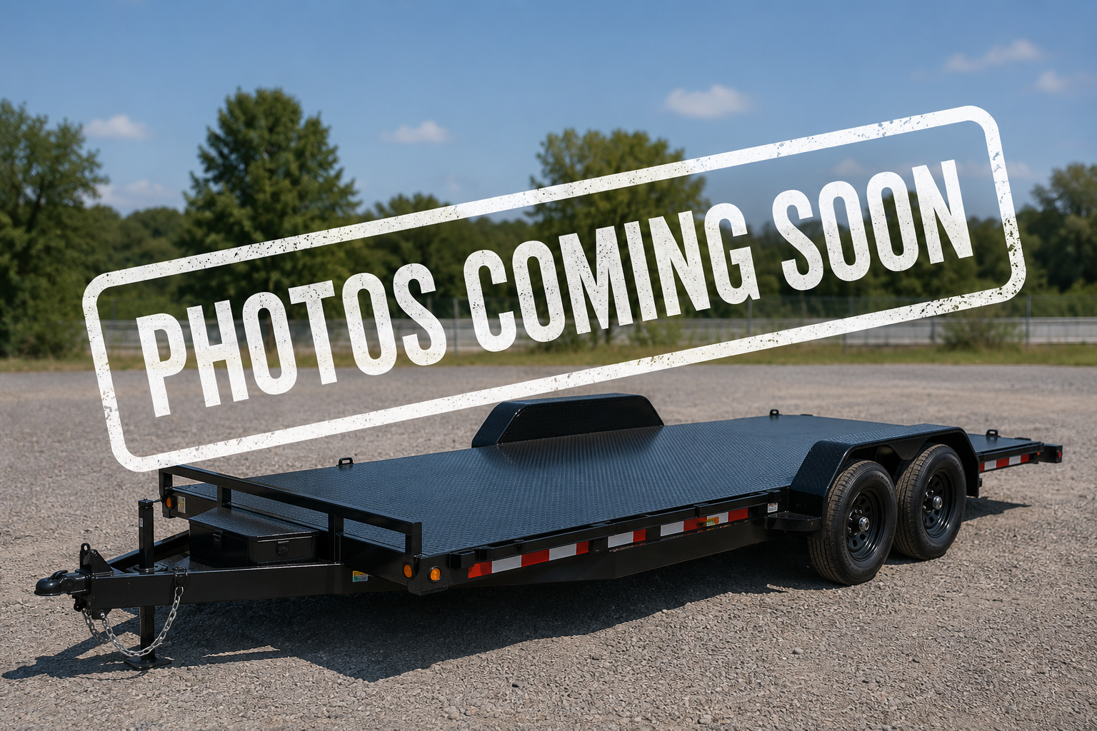 20' Steel Floor Car Hauler — photo 1 of 1
